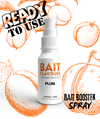 50ml Plum Flavour - Max Strength Ready To Use Bait Booster Spray