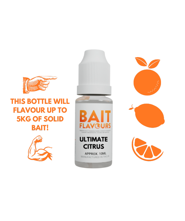 Ultimate Citrus Fishing Bait Flavour Concentrate