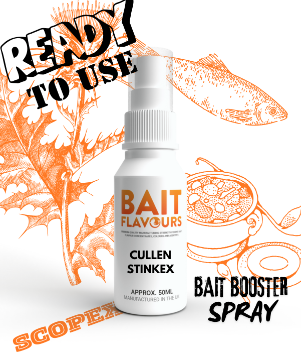 50ml Cullen Stinkex Flavour -Max Stength Ready To Use Bait Booster Spray