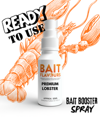 50ml Premium Lobster Flavour - Max Strength Ready To Use Bait Booster Spray