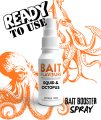 50ml Squid & Octopus Flavour - Max Strength Ready To Use Bait Booster Spray