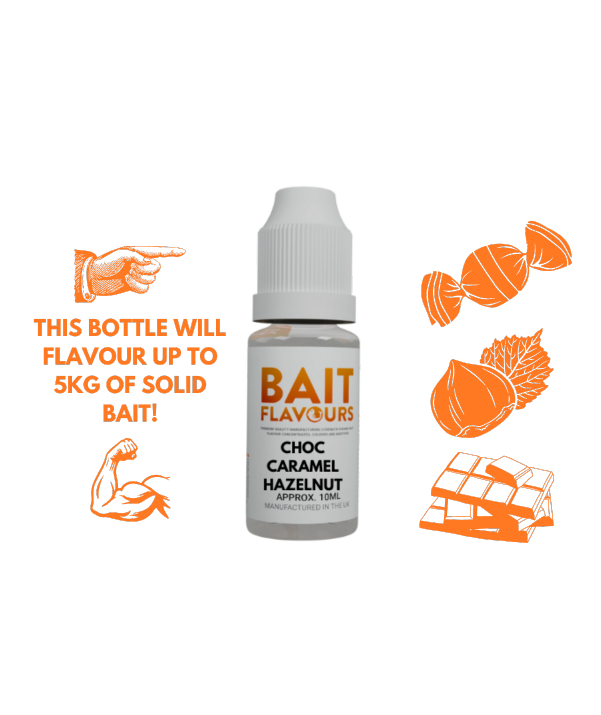 Choc Caramel Hazelnut Fishing Bait Flavour Concentrate