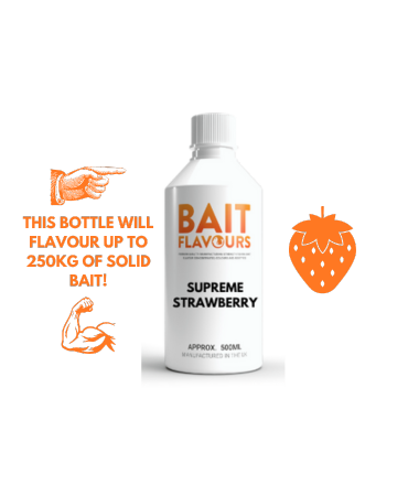 Supreme Strawberry Fishing Bait Flavour Concentrate